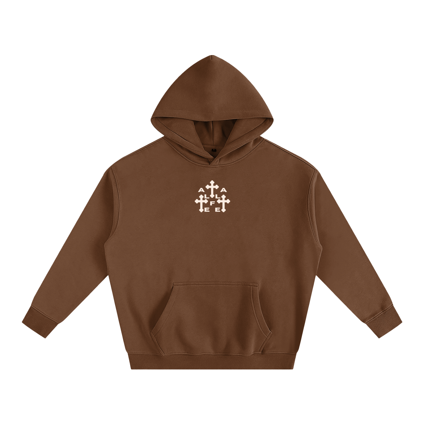 ALFE x Set Me Free Brown Hoodie