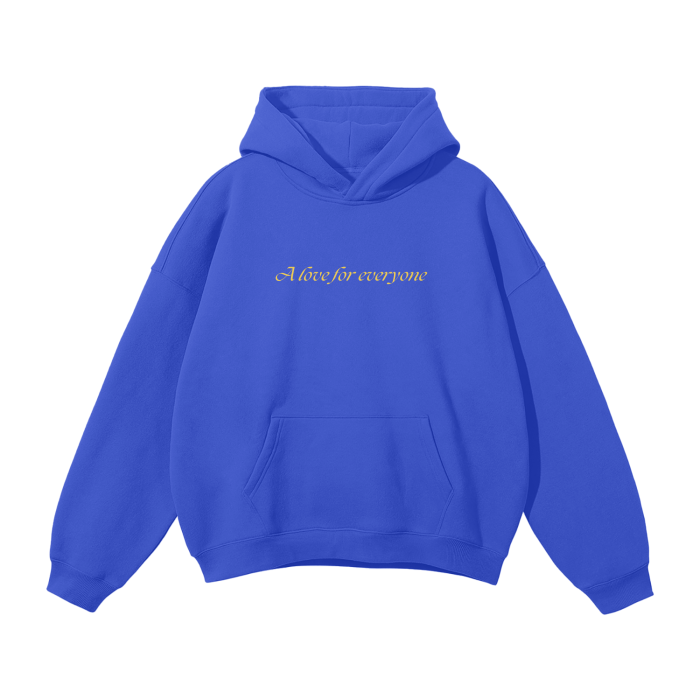 GOD LVS Blue Hoodie